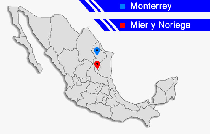 Mier Mexico Map